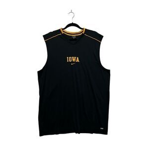 Iowa Hawkeyes DRI FIT Nike basketball jerseys style tank top XL